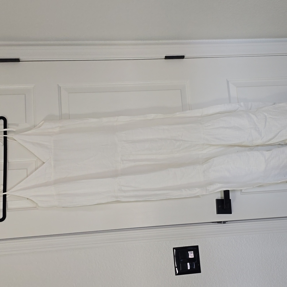 L*Space Elegant White Maxi Dress Sz Sm Nwt - Picture 2 of 8